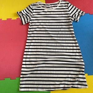 Striped shirt dress